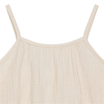 BIRKHOLM Muslin Top Natur Beige